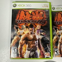 Tekken 6 Microsoft Xbox 360 2009 Bandai Complete W/ Manual - $9.89