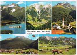 Austria Postcard Pettneu am Arlberg Tirol Multi View  - $2.08