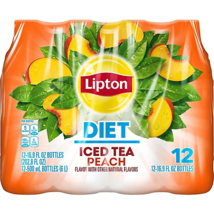Lipton Diet Iced Tea Peach 16.9 oz Bottle (Pack Of 12) - $24.95