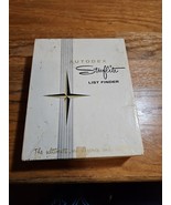 Vintage Zephyr Rolodex Autodex Starflite S-800 Address Book - $29.65