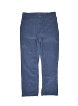 Vintage Gap Pioneer Corduroy Pants Mens 32x30 Blue Straight Leg Western - £20.01 GBP