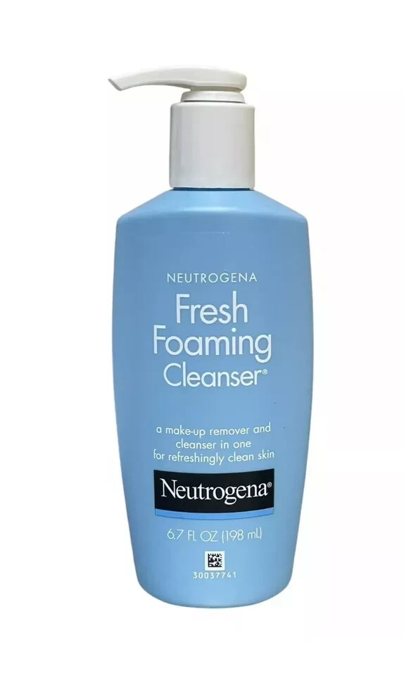 Neutrogena Fresh Foaming Facial Cleanser  Makeup Remover 67 fl   198 ml NEW