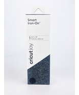 Cricut Joy Smart Iron On Glitter Roll 5.5 x 19in Black 2007220 New - $13.70 CAD