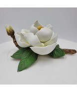 Vintage AVON Magnolia Flower Figurine Porcelain 1986 Seasons in Bloom Co... - £31.08 GBP