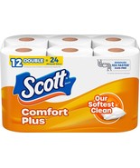 Scott ComfortPlus Toilet Paper, 12 Double Rolls, 231 Sheets - $217.11 MXN