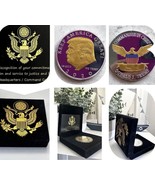2020 Gold and Silver Plated President Trump Coin USA - $540.63 MXN