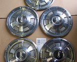 1967 1968 1969 PLYMOUTH SATELLITE BARRACUDA VALIANT 14&quot; HUBCAPS OEM #282... - £106.23 GBP