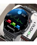  ECG+PPG Smart Watch Blood Pressure  Watches IP68 Waterproof wireless ch... - £82.76 GBP+
