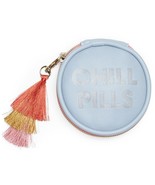 Designworks Ink Chill Pills Blue Pill Case with Tassel Daily Dose Plasti... - €10,14 EUR
