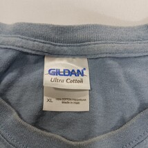 Gildan Ultra Cotton USA Let Freedom Ring Men's Blue Cotton Graphic T-Shirt Sz XL image 3