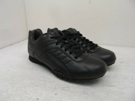 FILA Women&#39;s Memory Workshift Slip-Resistant Work Shoes Black Leather Size 6.5M - £33.38 GBP