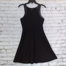 H&amp;M Dress Womens Small Sleeveless Black Fit And Flare Dress  - £16.02 GBP