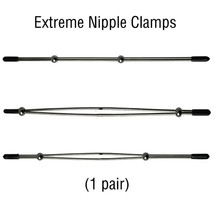 1 Pair 2 Piece Special Abacus Nipple Adjustable Clamps - £14.56 GBP
