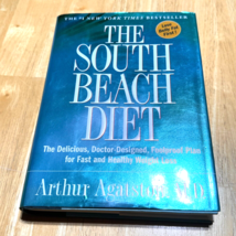 The South Beach Diet by Arthur Agatston MD Hardcover Low Carb Guidebook Cookbook - £4.57 GBP