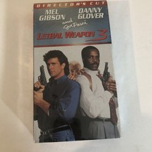 Lethal Weapon 3 VHS Tape Mel Gibson Danny Glover Joe Pesci S1A - £1.98 GBP
