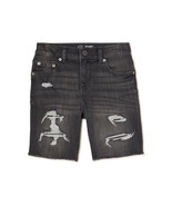 Wonder Nation Boys Rip and Repair Denim Shorts, Grey Wash Size 12 - €18,81 EUR