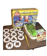 Vintage 1981 Play-Doh Rainbow Rings Extruder Toy. Please Read Full Descr... - $339.23 MXN