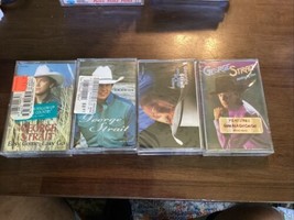 4 George Strait Cassettes Brand New - £15.86 GBP