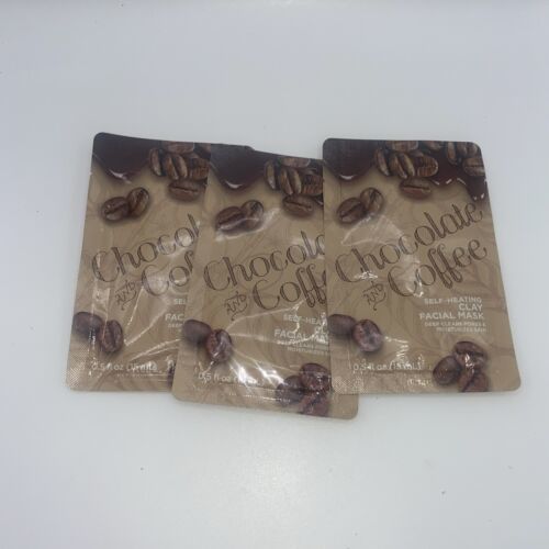 Chocolate and Coffee Self-Heating Clay Facial Mask CVS brand - Lot of 3 - £5.33 GBP