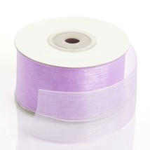 Lavender Sheer Organza Ribbon - 25 yards - 2.5&quot; (2 Pack) - £9.88 GBP