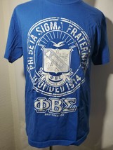 Phi Beta Sigma Fraternity Short Sleeve T-SHIRT Duce Club #2 Vintage Style - £10.96 GBP