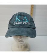 Kappa Delta Embroidered Baseball Hat adjustable denim blue W turquoise s... - $9.93