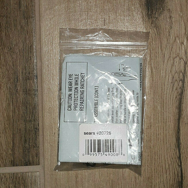 Craftsman Ratchet Repair Kit 20726 for 1/4&quot; Drive Ratchet #2072 - $17.50