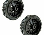 2 Front Drive Wheels For Husqvarna Craftsman Poulan Pro 21&quot; Self-Propell... - $41.57