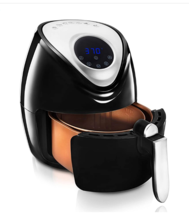 Gotham Steel Digital Air Fryer 4 Quart Oilless Fryer Nonstick Copper Coating - £101.11 GBP