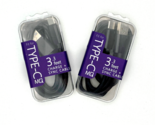 2 Pack Type-C USB Fast Charger Sync Cable Cord 3ft | Free Shipping - $8.99