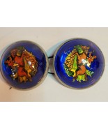 Pair of Horse Bridle Rosettes H.A. Chapman - $61.02 CAD