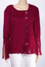 Knitted cardigan with fringes - £143.36 GBP