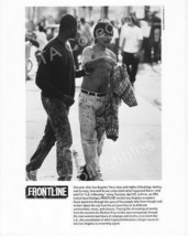 Frontline: L.A. Is BURNING-1993-B&amp;W 8&quot;x10&quot; Promo Photo Fn - £18.41 GBP