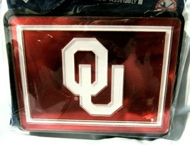 NCAA Oklahoma Sooners Laser Cut Trailer Hitch Cap Universal Fit by WinCraft - £21.35 GBP
