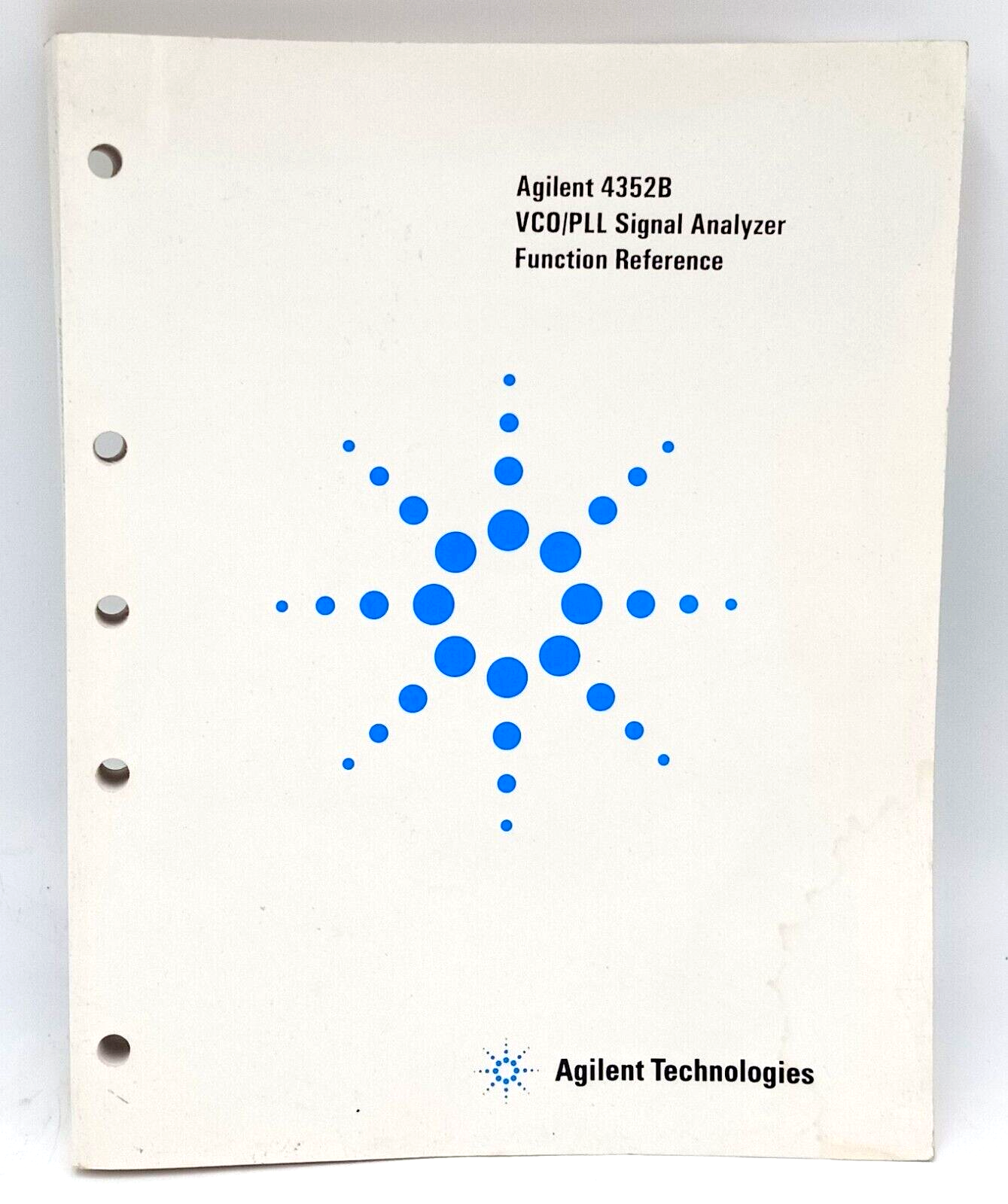 Agilent Technologies 4294A Precision Impedance Analyzer Programming Manual - $24.99