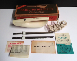 Hamilton Beach Scovill Electric Carving Knife Model 275-1 w/ Box &amp; Instructions - £23.58 GBP