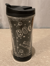 Starbucks Halloween Mini Tumbler- 2007 Travel - Black / White - Ghosts 8 oz - £10.44 GBP