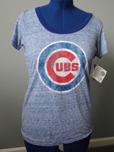 Touch by Alyssa Milano Chicago Cubs G-111 Crew Neck T-Shirt - X-Large - £25.01 GBP