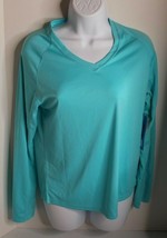 Bimini Bay outfitters Long Sleeve v neck shirt womens size small capri - £23.35 GBP