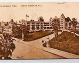 Arlington Hotel Postcard Santa Barbara California - $11.88
