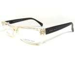 Giorgio Armani Eyeglasses Frames GA 866 O4L Brown Clear Yellow Square 54... - $93.28