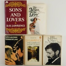 DH Lawrence LOT 5 Paperbacks Women in Love Virgin and Gipsy Mawr Man Who Died