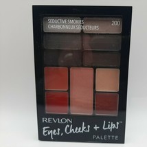 REVLON Eyes, Cheeks + Lips Palette 200 SEDUCTIVE SMOKIES Full Size, New ... - $9.89