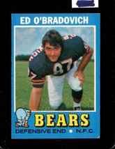 1971 Topps #78 Ed O&#39;bradovich Vgex Bears *X54433 - £1.16 GBP