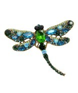 CINDY XIANG Crystal Vintage fly Brooches for Women Large Insect Brooch Pin Fashi - $60.16