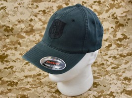 Black Out NSWDG Gold Squadron Flexfit Brand Baseball Cap S-M DEVGRU Gold... - $30.39