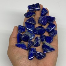 115.8g,0.6&quot;-1&quot;, 22pcs, Natural Lapis Lazuli Tumbled Stone @Afghanistan, B30280 - £11.06 GBP