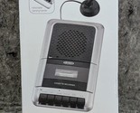 NEW Jensen MCR-100 Cassette Player/Recorder w/Mic &amp; Wire Adapter - $29.99