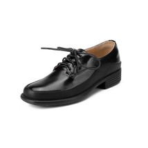 Round Toe Women‘s Basic Flats Cowhide Horsehair Ladies Daily Shoes Lace-Up Footw - £99.76 GBP