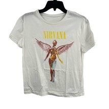 Nirvana Womens Nirvana Graphic Tee Size XS Oversized - £14.39 GBP